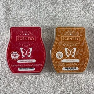 5/$35 Scentsy Christmas Cottage & Forever Fall Scent Bars